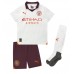 Manchester City Kevin De Bruyne #17 Vonkajší Detský futbalový dres 2023-24 Krátky Rukáv (+ trenírky)